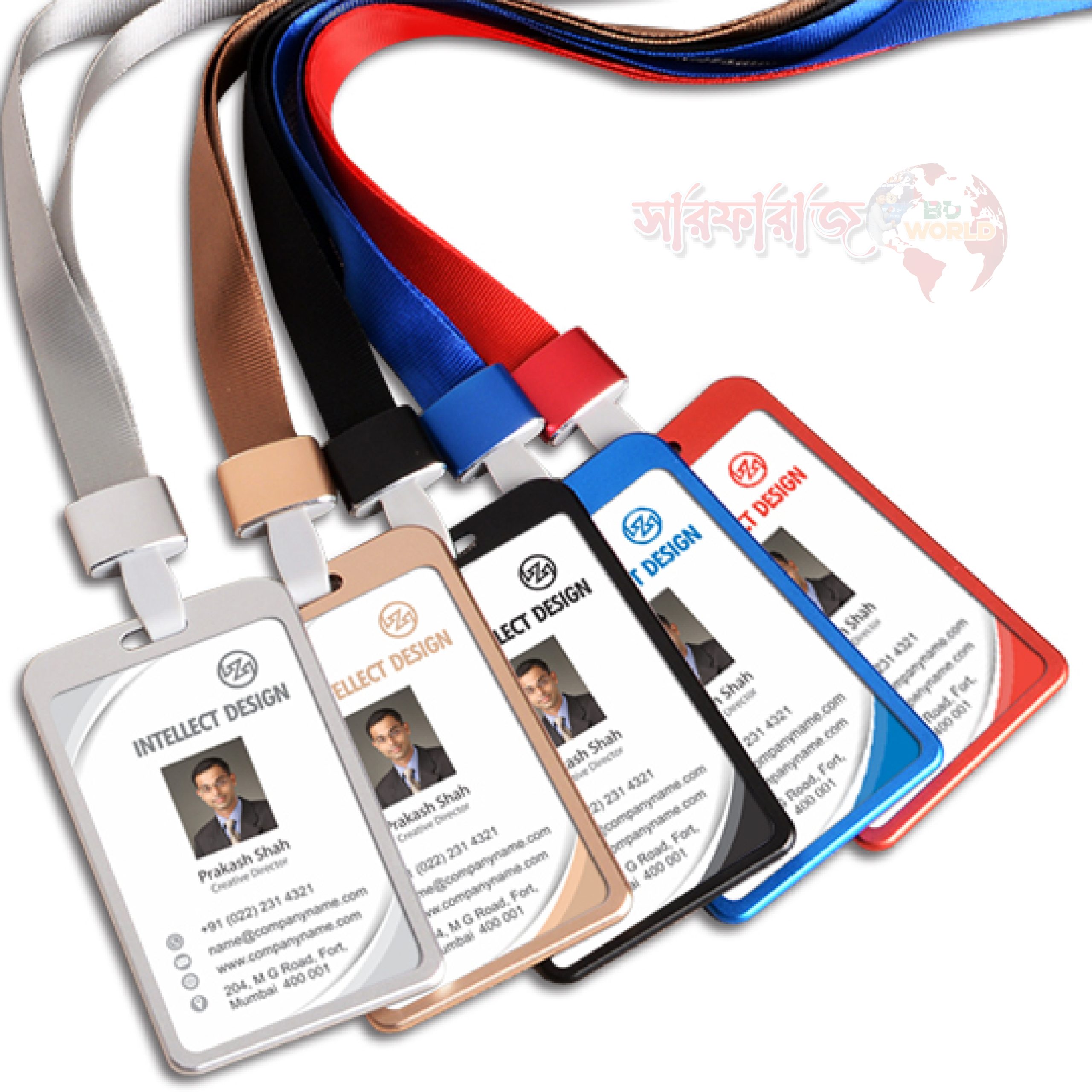 Aluminum Metal ID Card Holder.